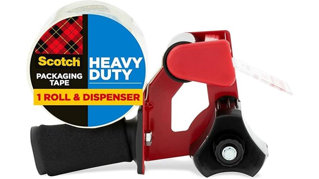 heavy duty tape with dispenser