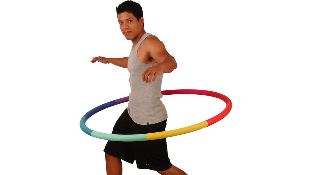 heavy large fitness hoop