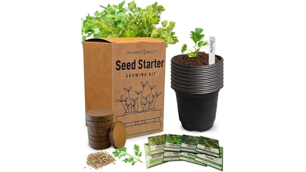 herb gardening seed kit