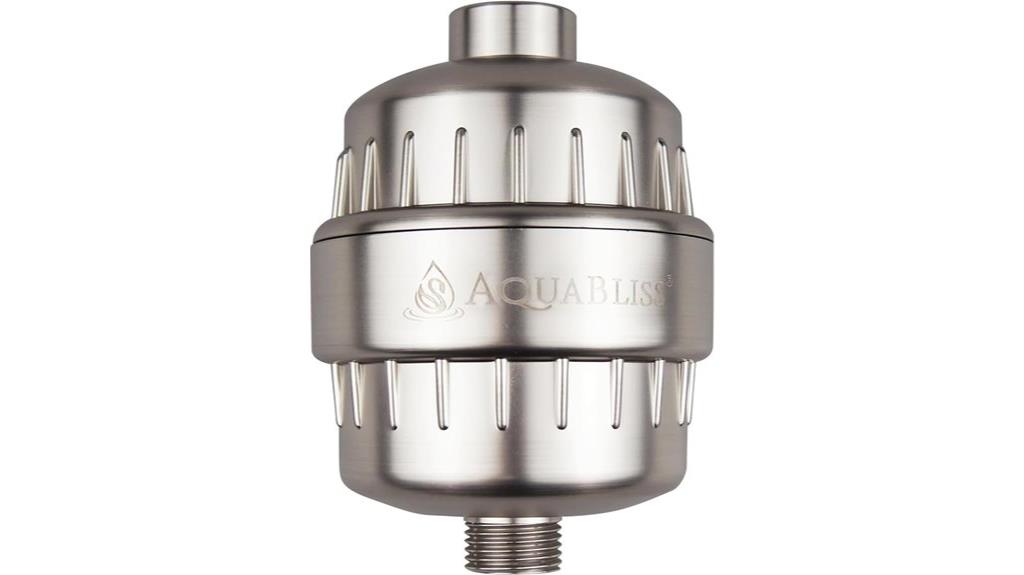 high output shower filter