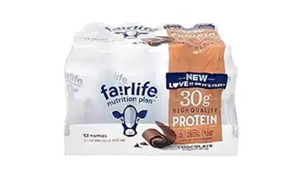 high protein chocolate shakes