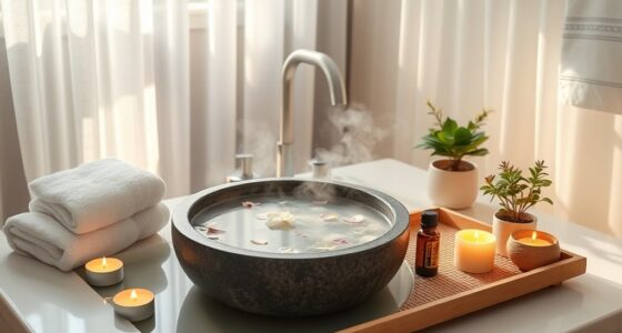 home spa micro rituals