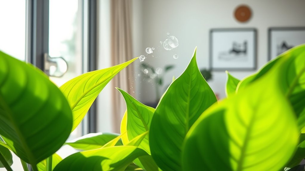 houseplants air purification benefits