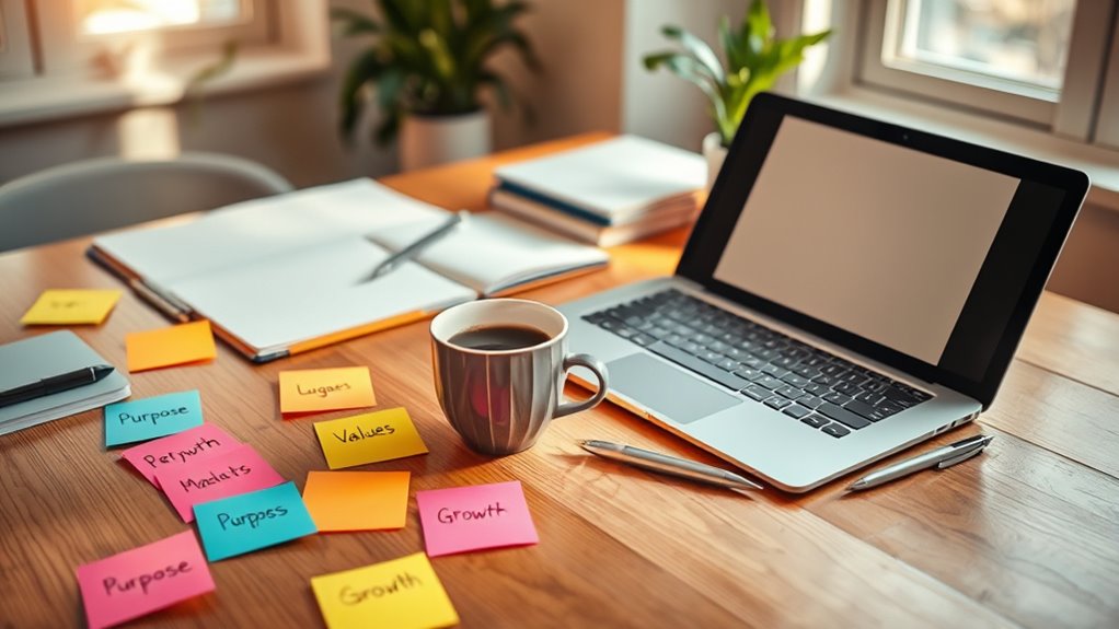 identify values inspire goals