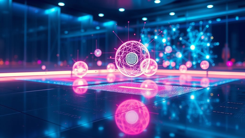 immersive 3d holographic interactions