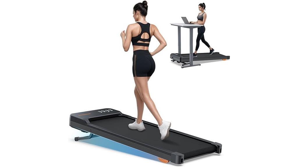 incline wide treadmill walk