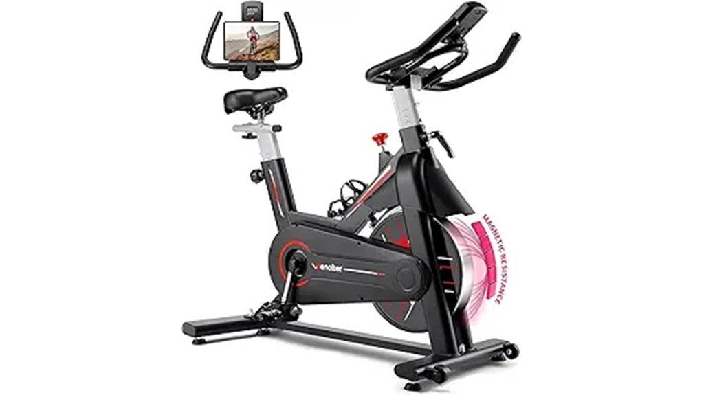 indoor exercise bike display
