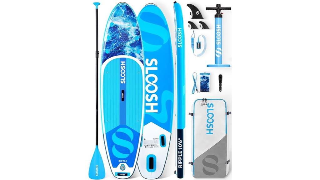inflatable standup paddleboard sloosh