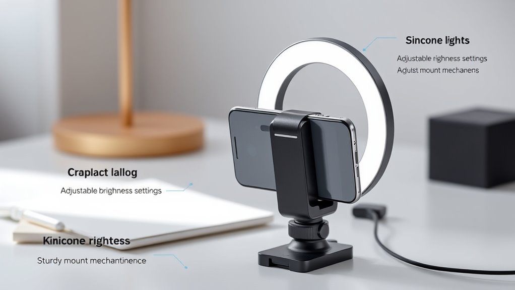 key factors for ring light