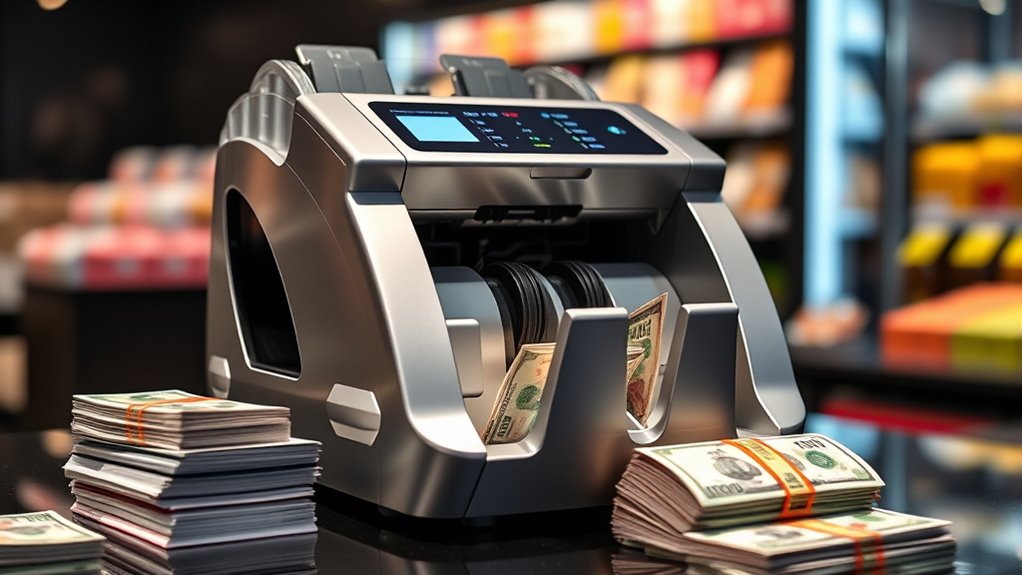 key features for cash counters