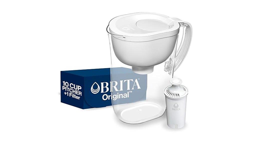 large 10 cup water filter
