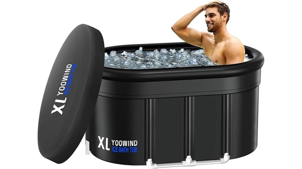 large capacity ice bath