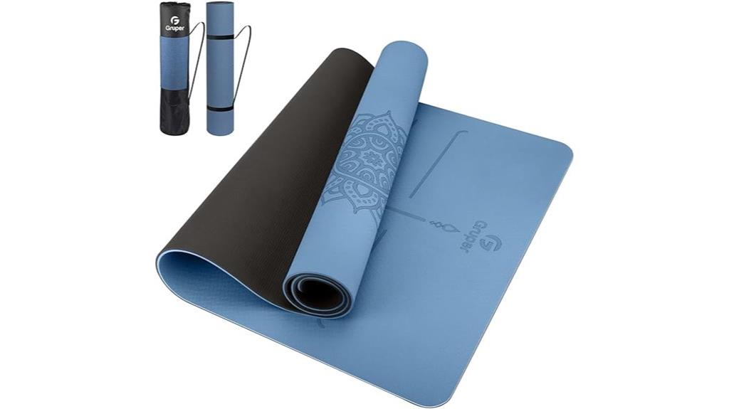 large non slip yoga mat