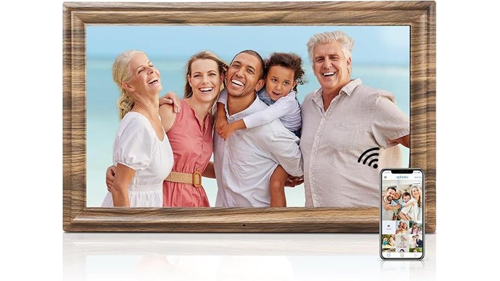 large wall mounted digital frame