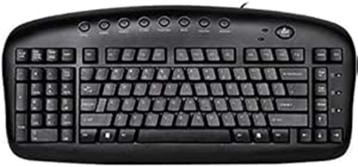 left handed ergonomic keyboard