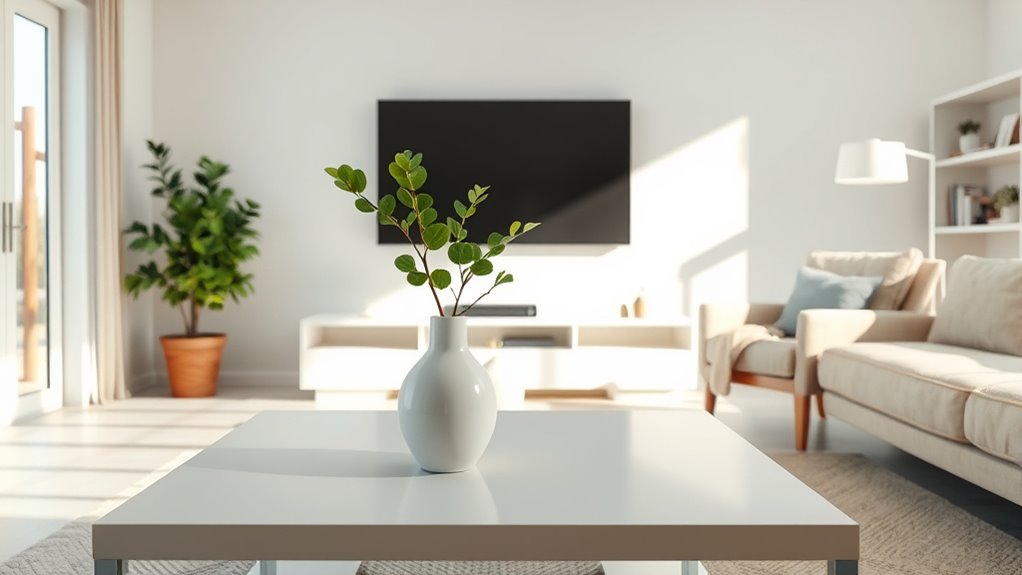 limit screens declutter home