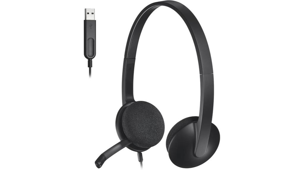 logitech h340 usb headset