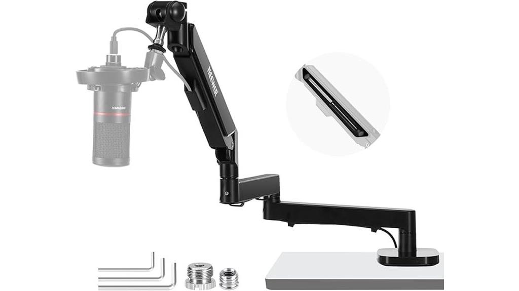 low profile mic arm