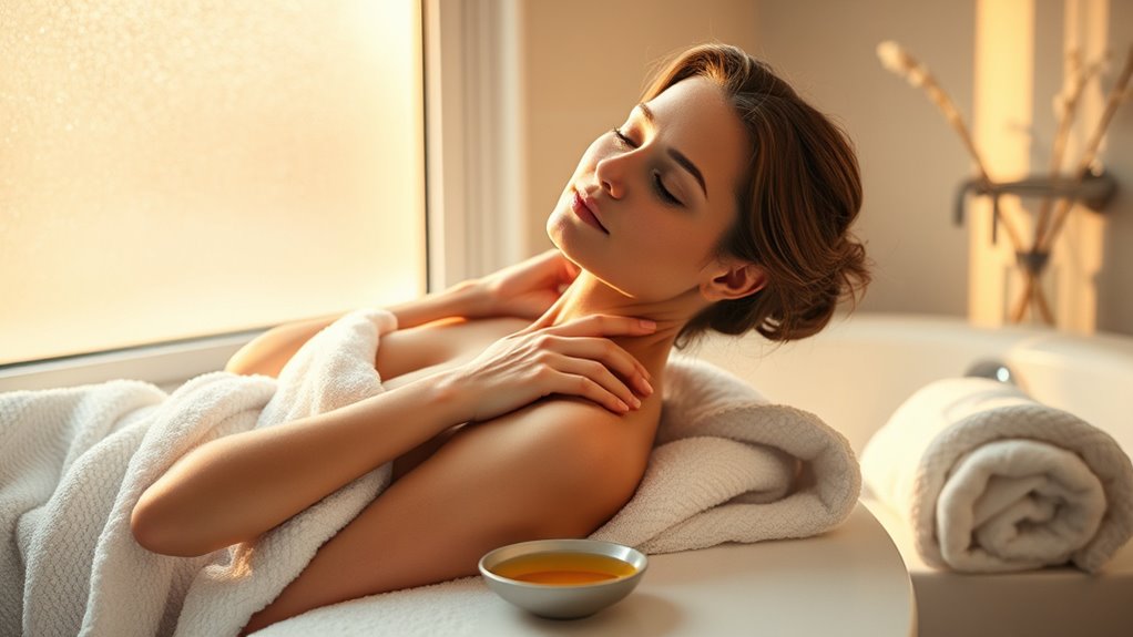 lymphatic massage reduces bloating