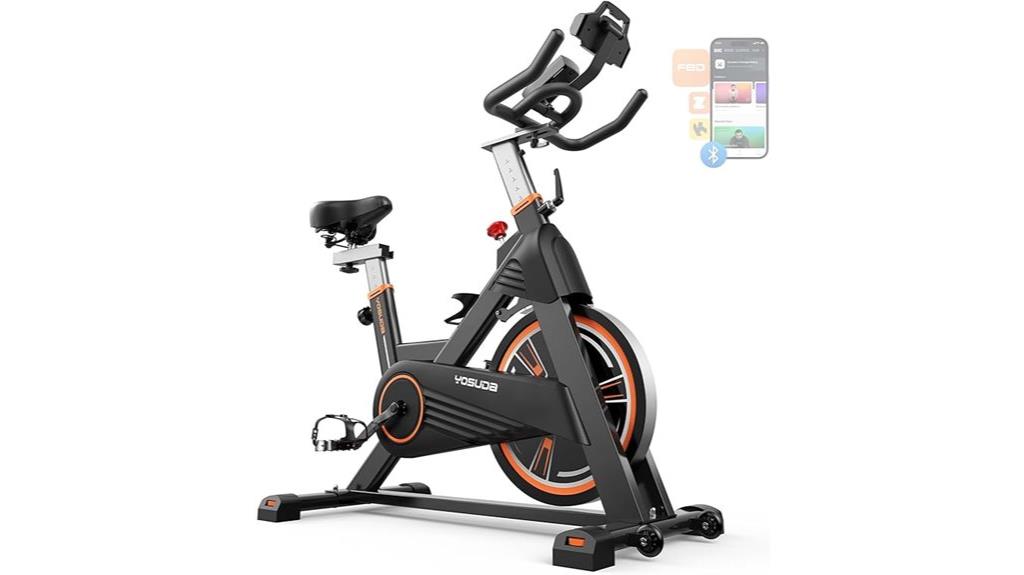 magnetic exercise bike