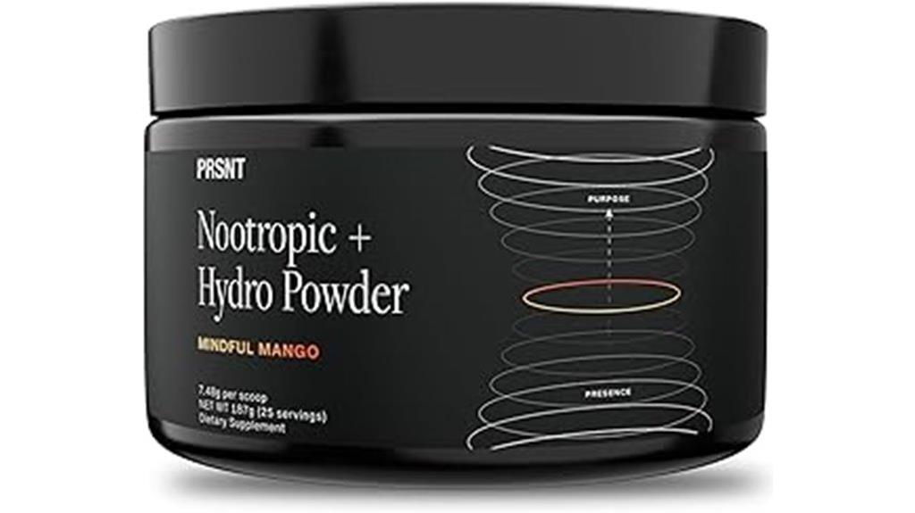 mango flavored nootropic powder