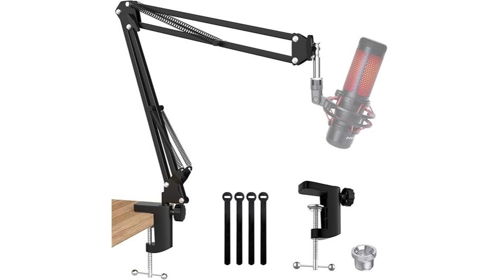 microphone boom arm compatibility