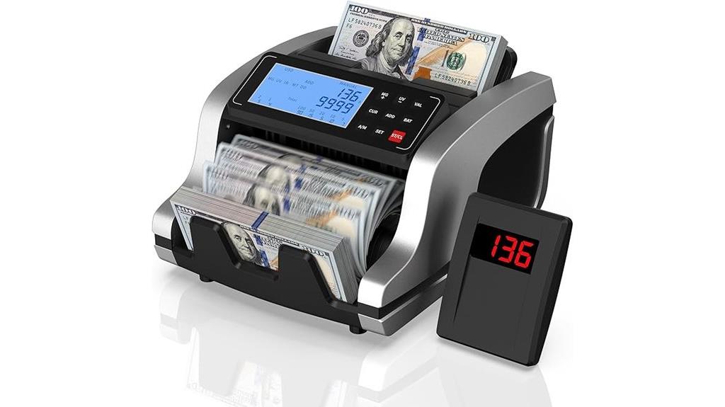 money counter with fake detection