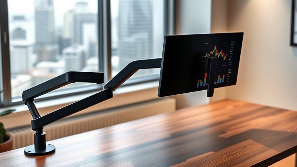 monitor arm compatibility and durability
