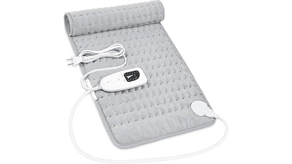 multi area heating pad use
