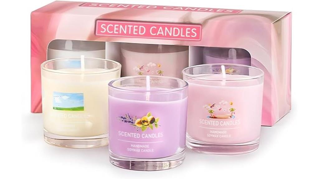 natural soy candle gift