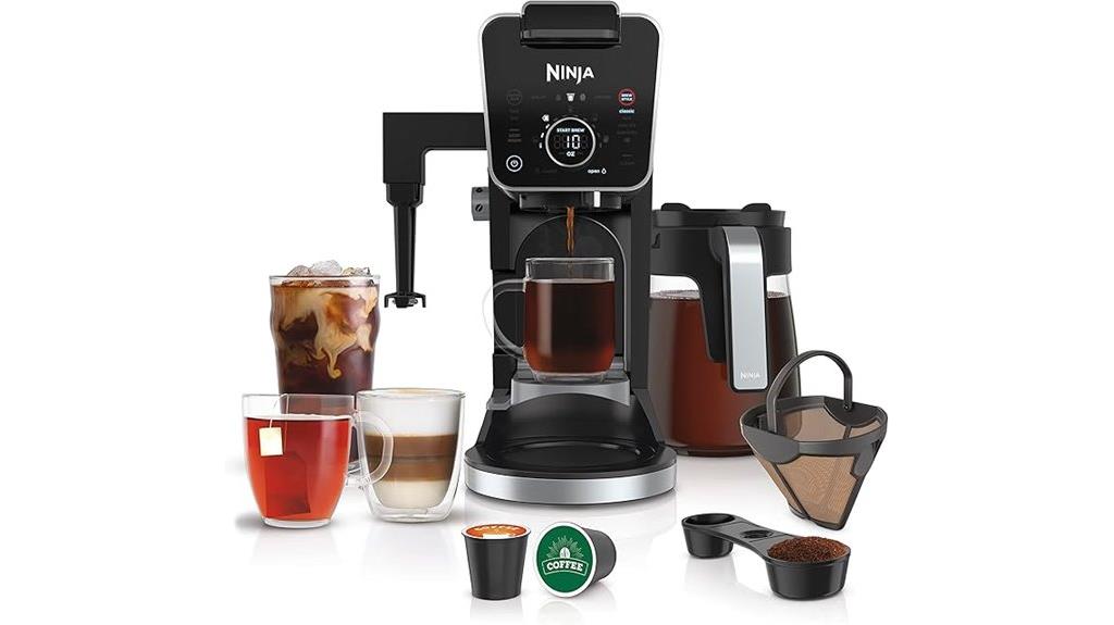 ninja hot iced coffee