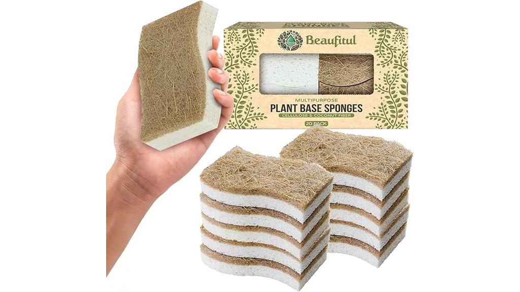 non scratch kitchen sponge pack