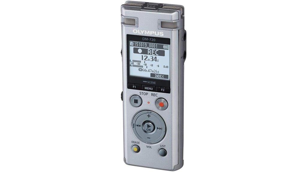 olympus dm 720 voice recorder