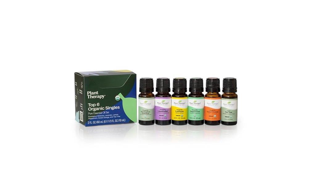 organic essential oil set