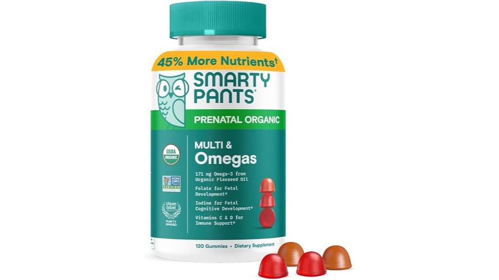 organic prenatal vitamins for women