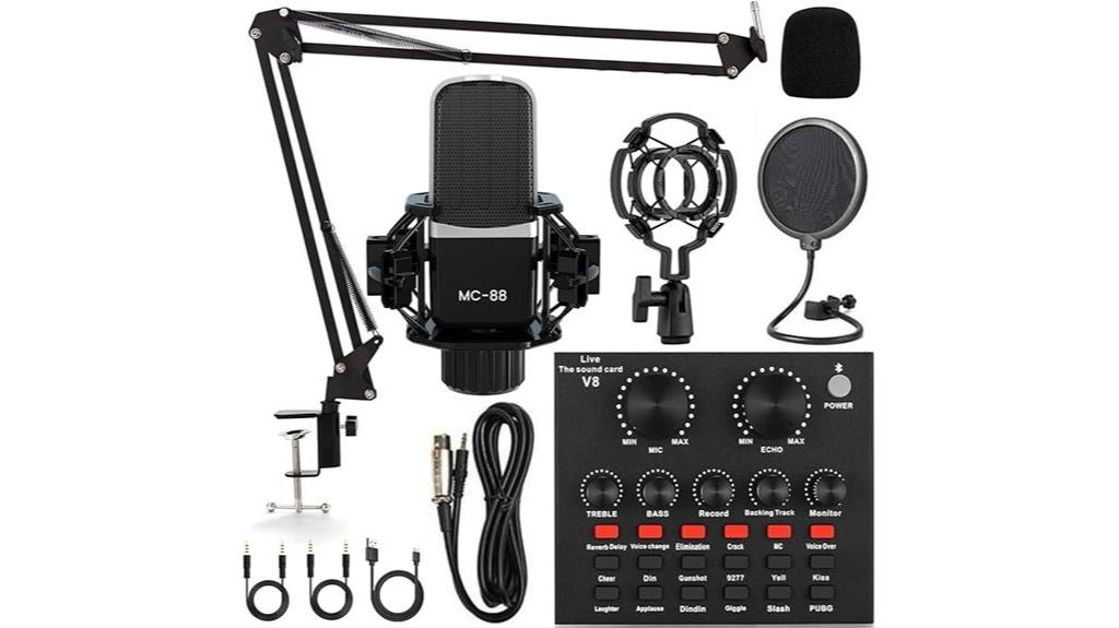 podcast microphone audio interface