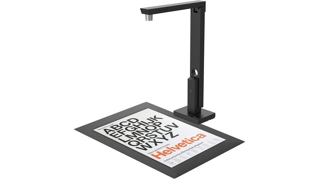 portable 12mp scanner with ocr