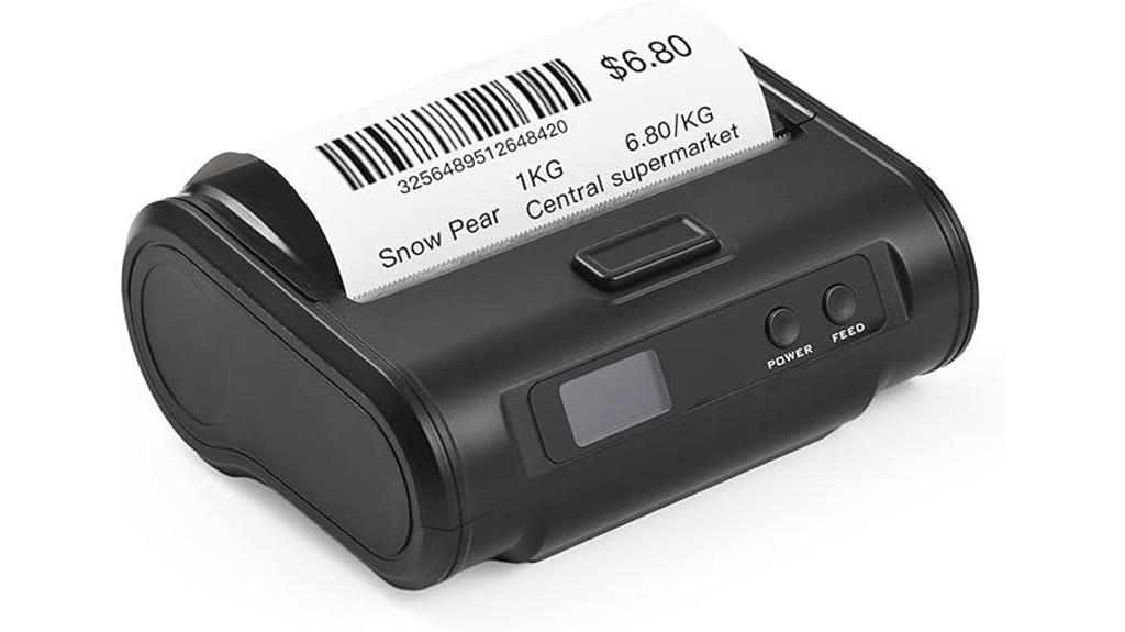 portable bluetooth receipt printer