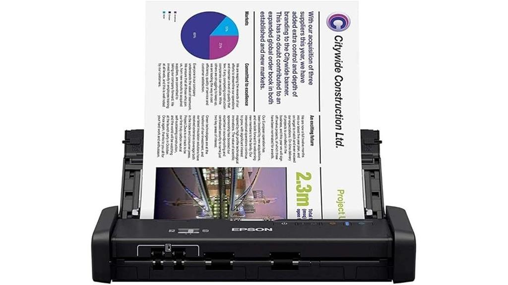 portable scanner with adf