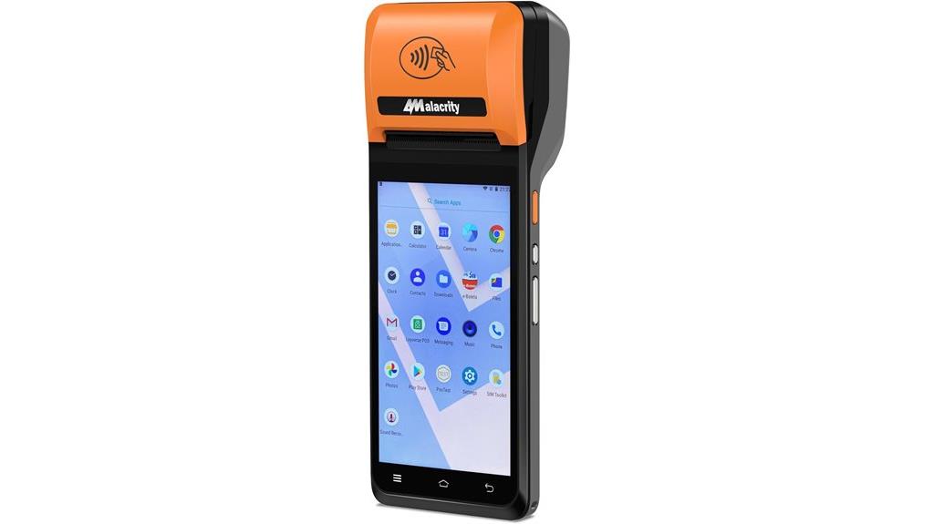 portable touch screen receipt printer