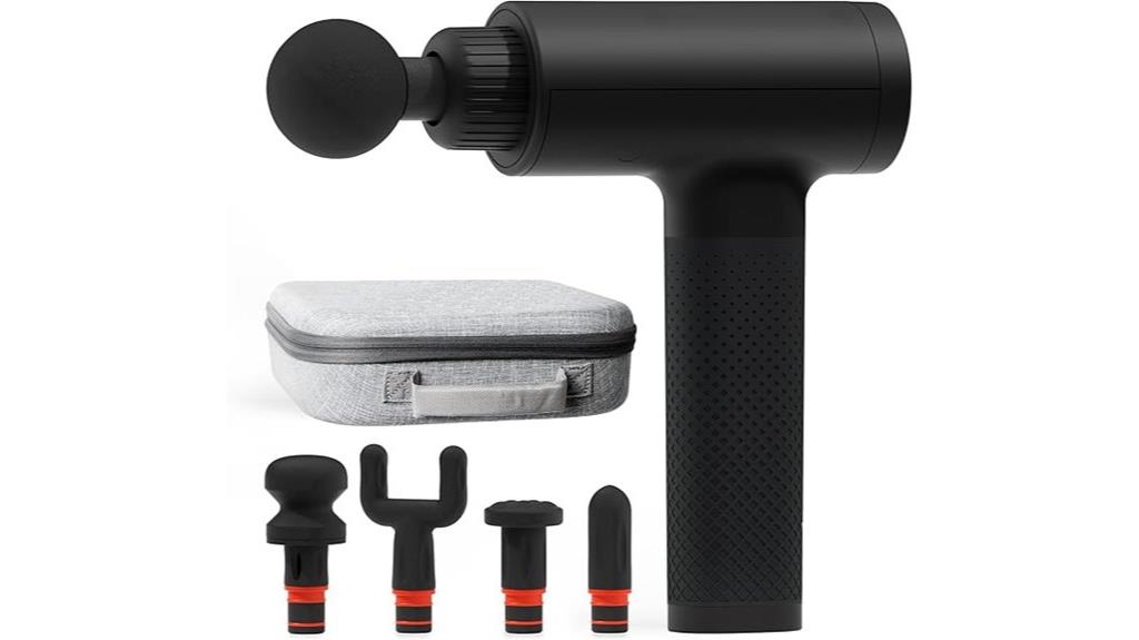 powerful massage gun with attachments