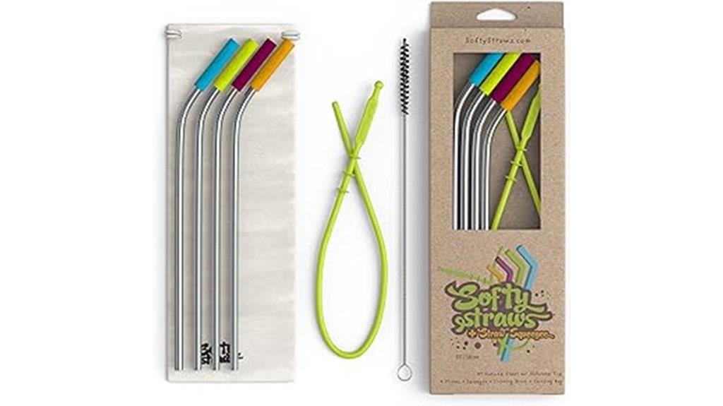 premium stainless steel straws