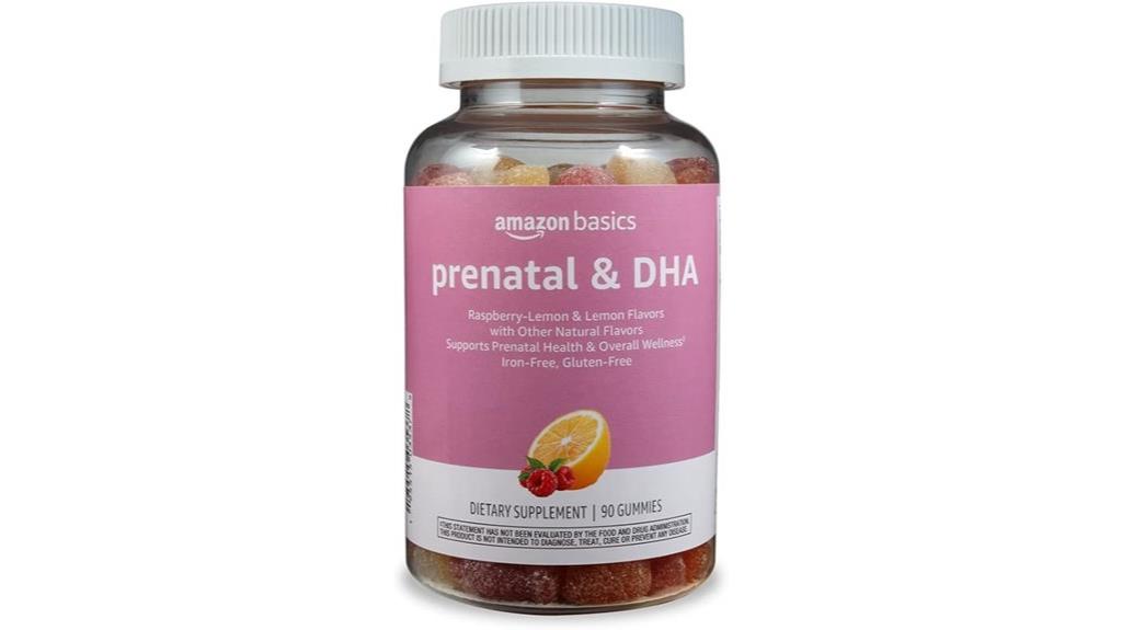 prenatal dha gummy supplements