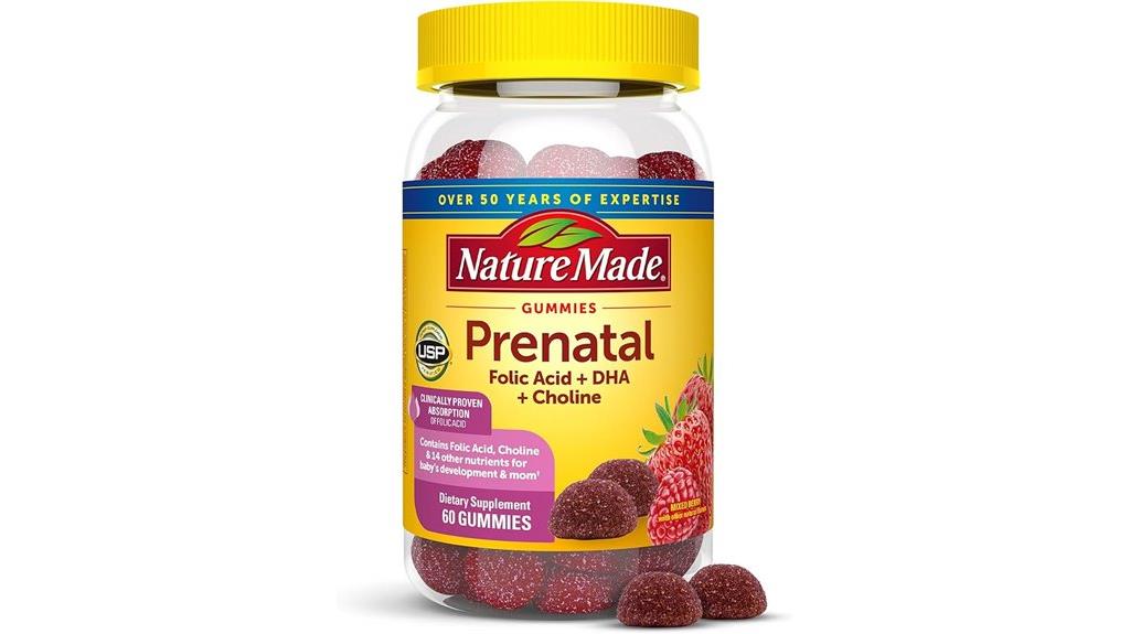 prenatal gummies with dha