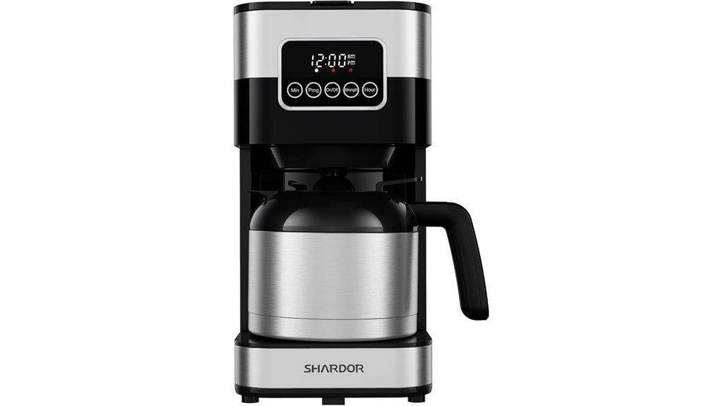 programmable 8 cup coffee maker