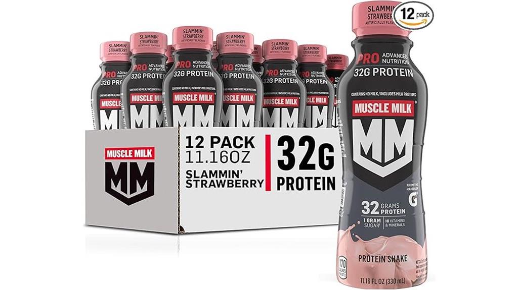 protein shake pack quantity
