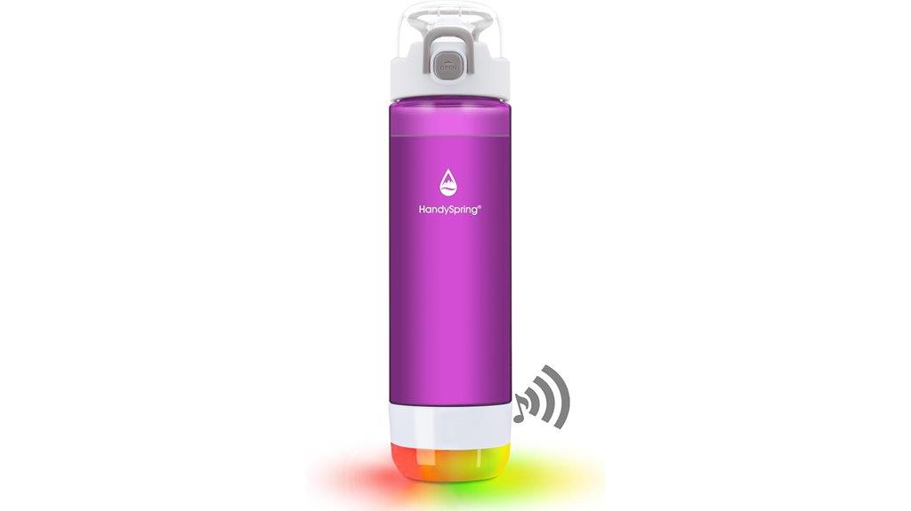 purple 26 oz water bottle