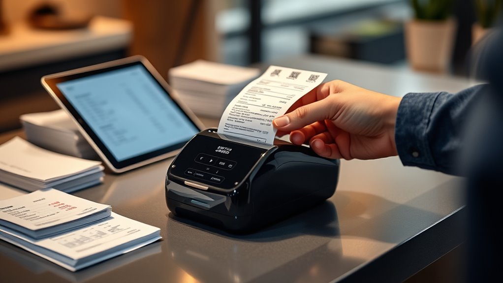 receipt scanner selection criteria
