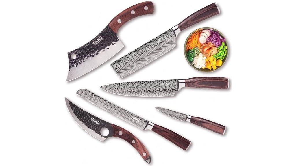 reinforced carbon steel knives