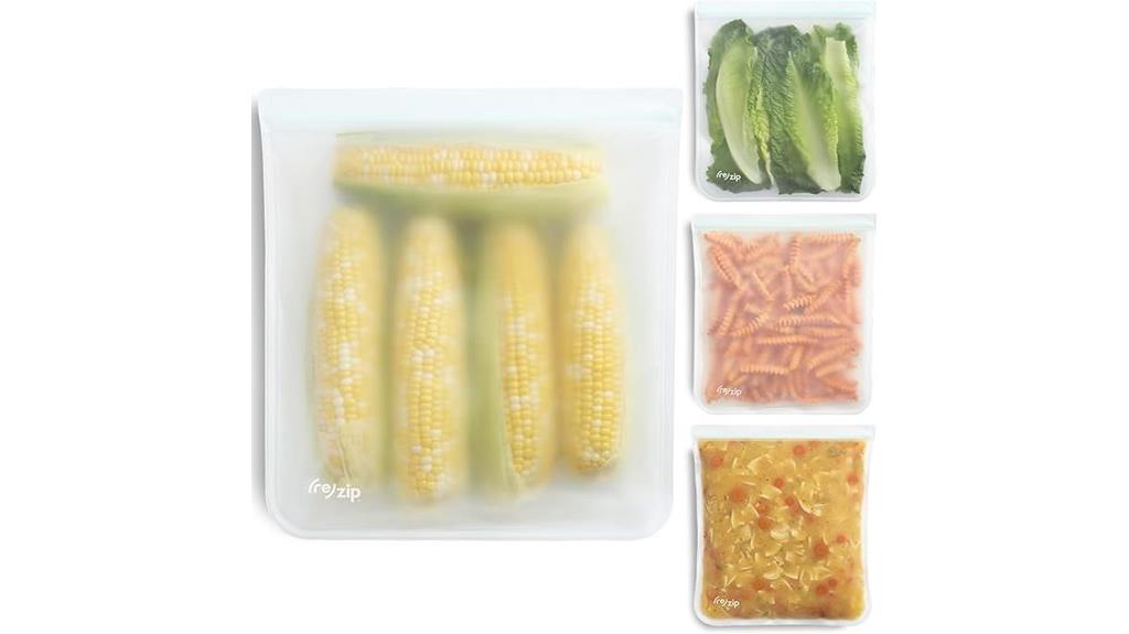reusable bpa free storage bags